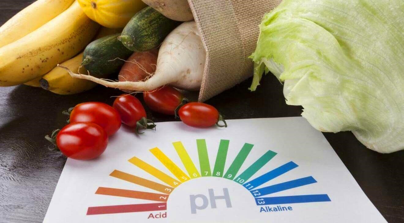 Правильное питание для поддержки щелочи в организме и шкала pH.