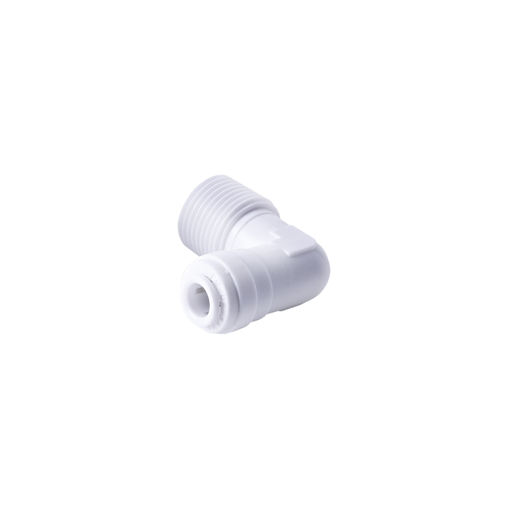 

Фитинг угловой QF 1/4" - внеш. резьба 3/8"