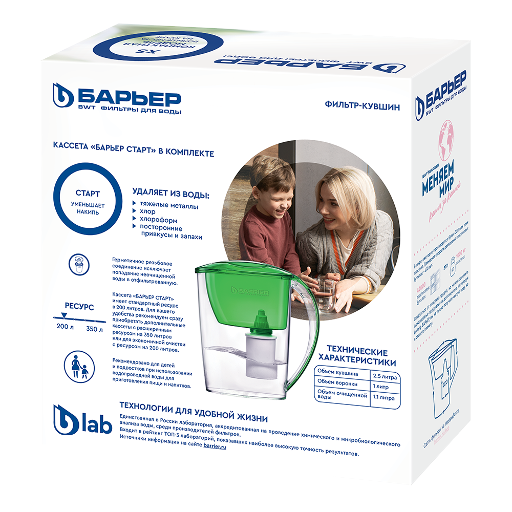 Фильтр-кувшин НИКА изумруд - Изображение 5