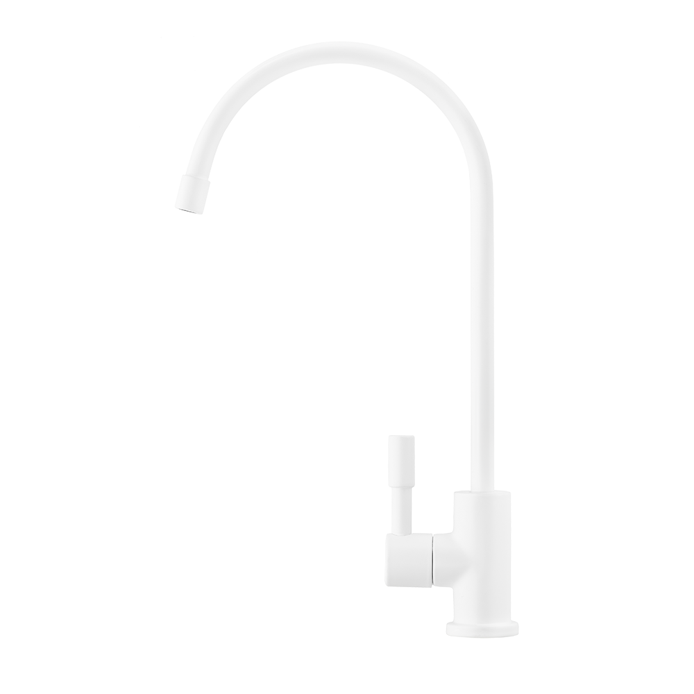 Кран для чистой воды Барьер (цвет - белый матовый)