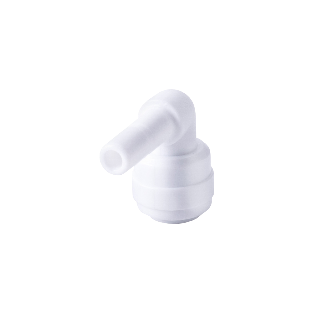 Фитинг угловой QF 1/4" - трубка 1/4" Фитинг угловой QF 1/4" - трубка 1/4"
